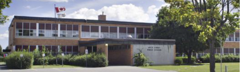 Picture of the front of Arch Street Public School